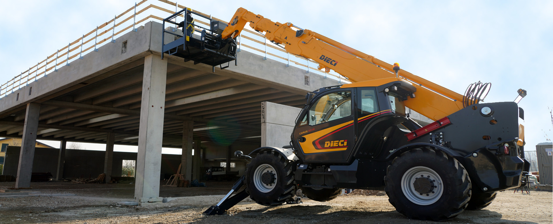 Dieci Icarus teleszkópos rakodó