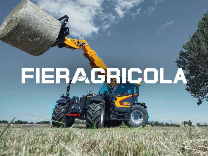 DIECI teleszkópos rakodó Fieragricola 2026